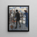 Der Maler vom Hoogbrug in Malines - Rik Wouters — gerahmtes Bild an der Wand
