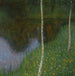 Rivage avec bouleaux - Gustav Klimt — Ansicht des Kunstwerks