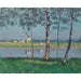 Reproduktion des Gemäldes Fluss der Seine bei Petit-Gennevilliers - Gustave Caillebotte