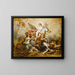 Allegorie des Ruhms von Voltaire - Robert Guillaume Dardel — gerahmtes Bild an der Wand