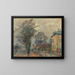 Faubourg de Rouen - Robert Antoine Pinchon — gerahmtes Bild an der Wand