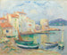 Alter Hafen von Saint-Tropez - Robert Antoine Pinchon — Ansicht des Kunstwerks