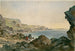 Bucht von Foilhummerum Valentia, blickt vom Punkt, an dem das Kabel die irische Küste erreicht, aufs Meer - Robert Charles Dudley — Ansicht des Kunstwerks