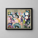 Karussell der Schweine - Robert Delaunay — gerahmtes Bild an der Wand