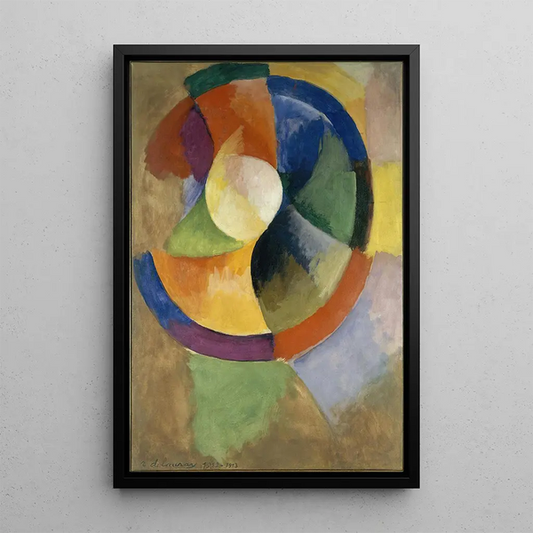 Formes circulaires Soleil n° 2 - Robert Delaunay — gerahmtes Bild an der Wand