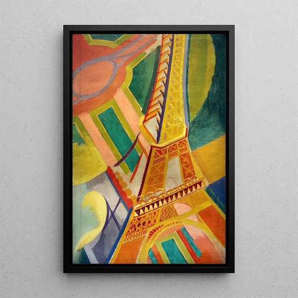 Tour Eiffel - Robert Delaunay — gerahmtes Bild an der Wand