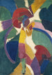 Frau mit einem Sonnenschirm - Robert Delaunay — Ansicht des Kunstwerks