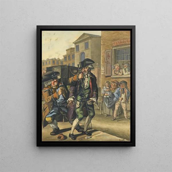 Robert Dighton - The Frenchman In Distress.webp