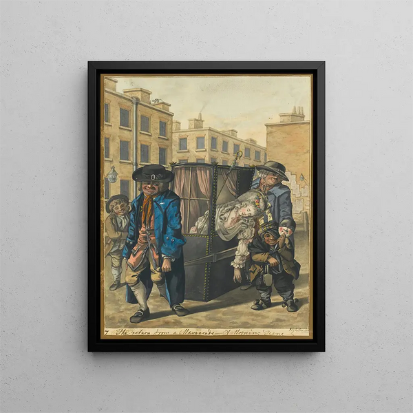 Robert Dighton - The Return From The Masquerade A Morning Scene.webp
