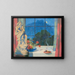 Seit meinem Studiofenster in Edinburgh - Robert Easton Stuart — gerahmtes Bild an der Wand