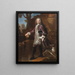 Portrait of Jean-Joseph de Pons - Robert Gabriel Gence — gerahmtes Bild an der Wand