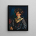 Annie Beg - Robert Henri — gerahmtes Bild an der Wand