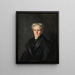 Elizabeth Virginia Lanning Bradner Smith Mme George Cotton Smith - Robert Henri — gerahmtes Bild an der Wand