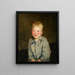 Junge, der lacht - Robert Henri — gerahmtes Bild an der Wand