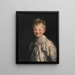 Kinder lachendes Gemälde - Robert Henri — gerahmtes Bild an der Wand