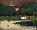 stürmischer Himmel über den Gärten des Luxembourg - Robert Henri — Ansicht des Kunstwerks