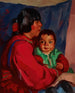 Maria und Baby - Robert Henri — Ansicht des Kunstwerks