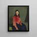 Marie du Connemara - Robert Henri — gerahmtes Bild an der Wand