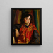Pégène - Robert Henri — gerahmtes Bild an der Wand