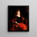 Portrait von Mme William Preston Harrison - Robert Henri — gerahmtes Bild an der Wand