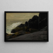 Felsen am Meer - Robert Henri — gerahmtes Bild an der Wand