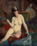 Akt sitzend - Robert Henri — Ansicht des Kunstwerks