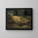 Plötzlicher Sturm - Robert Henri — gerahmtes Bild an der Wand