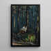Der Leser im Wald - Robert Henri — gerahmtes Bild an der Wand