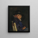 Junge Sportlerin Francisco - Robert Henri — gerahmtes Bild an der Wand