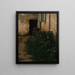 Ein Gartenweg - Robert Henry Logan — gerahmtes Bild an der Wand