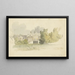 Vue de Huis ten Bosch - Robert Hills — gerahmtes Bild an der Wand