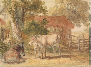 Drei Esel - Robert Hills — Ansicht des Kunstwerks