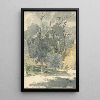 Robert Hills - Trees and Barns in Ashstead Park Surrey.webp