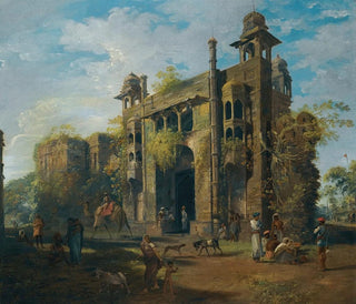 Robert Home - View Of The Gate Of The Lal Bagh Dacca.webp