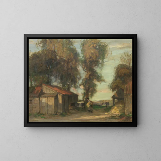 Robert Hope - A farmyard.webp