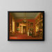 Galerie de tableaux de Lord Northwick à Thirlestaine House - Robert Huskisson — gerahmtes Bild an der Wand