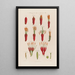 Anatomie de l'Agave ou Aloe américain - Robert John Thornton — gerahmtes Bild an der Wand