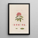 Anatomie des Kalmia - Robert John Thornton — gerahmtes Bild an der Wand