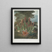 Le Stapelia porteur d'asticots - Robert John Thornton — gerahmtes Bild an der Wand