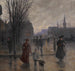 Abendlicher Regen auf der Hennepin Avenue - Robert Koehler — Ansicht des Kunstwerks