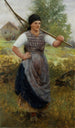 Die bohème Bäuerin - Robert Koehler — Ansicht des Kunstwerks