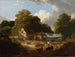 Szene vom Bauernhof - Robert Ladbrooke — Ansicht des Kunstwerks