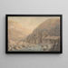 Quai de Lynmouth - Robert Marris — gerahmtes Bild an der Wand