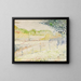 Ohne Titel - Robert Mortier — gerahmtes Bild an der Wand