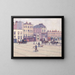 Das Marktwaagehaus von Cumberland - Robert Polhill Bevan — gerahmtes Bild an der Wand