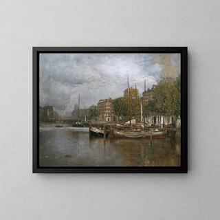 Robert Russ - Kanal in Rotterdam.webp