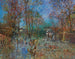 Landschaft mit Pferdegruppe - Robert Russ — Ansicht des Kunstwerks