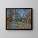 Landschaft mit Pferdegruppe - Robert Russ — gerahmtes Bild an der Wand
