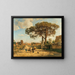 Porta Furba auf der Straße nach Frascati bei Rom - Robert Russ — gerahmtes Bild an der Wand