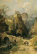 Gorge und Einsiedelei San Romedio bei Val di Non - Robert Russ — Ansicht des Kunstwerks